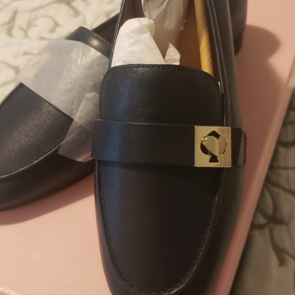 NEW kate spade shoes, size 6.5 , dark blue - Picture 6 of 6